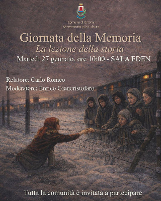 Ortona celebra il Giorno della Memoria con l’incontro “La lezione della storia”